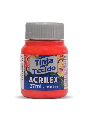 TINTA PARA TECIDO VERMELHO FOGO - 37ML - ACRILEX