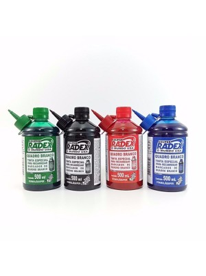 TINTA REABASTECEDORA PARA MARCADOR AZUL - 500ML - RADEX