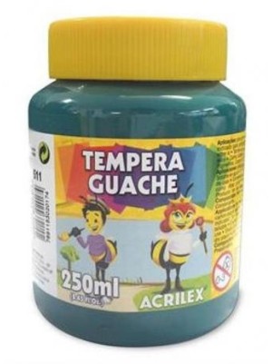 TINTA GUACHE VERDE BANDEIRA - 250ML - ACRILEX