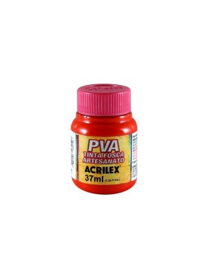 TINTA PVA FOSCA VERMELHO FOGO- 37ML- ACRILEX