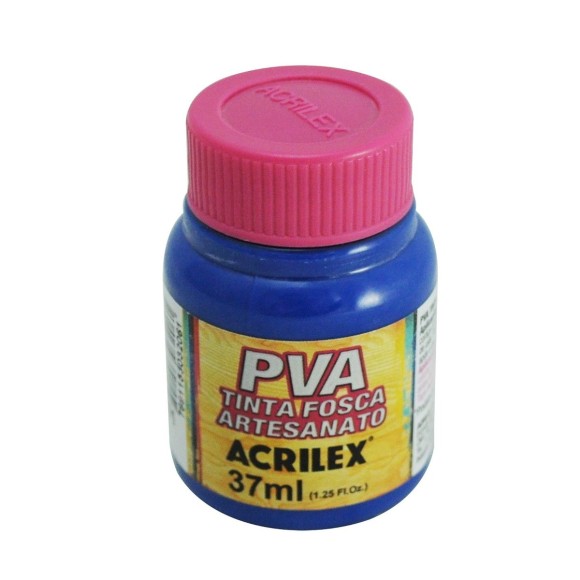 TINTA PVA FOSCA AZUL TURQUESA- 37ML- ACRILEX