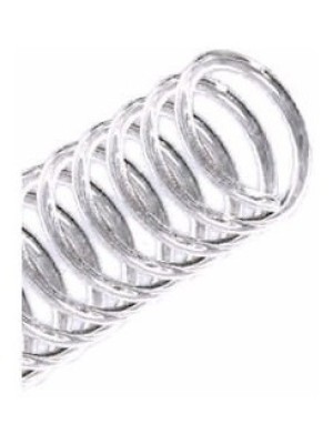 ESPIRAL PARA ENCADERNAÇÃO INCOLOR 9MM - 100UN