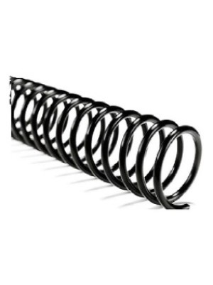 ESPIRAL PARA ENCADERNAÇÃO PRETO 14MM - 100UN