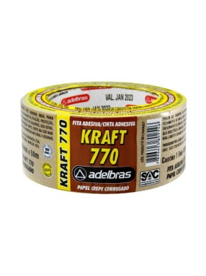 FITA ADESIVA KRAFT 770 - ADELBRAS