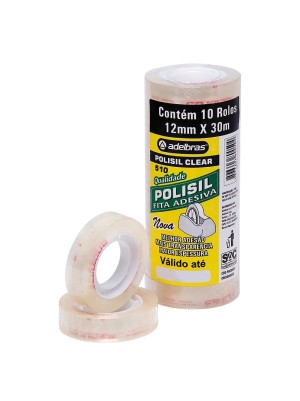 FITA ADESIVA - 12x30 - ADELBRAS