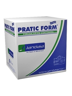 FORMULÁRIO CONTÍNUO BRANCO PRATIC FORM AUTOCOPIATIVO 17615 - 1000JGS - JANDAIA
