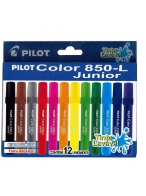 CANETINHA COLOR 850-L JUNIOR 12 CORES - PILOT