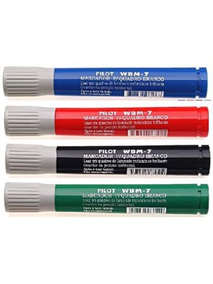 PINCEL QDO.BCO.WBM-7 PILOT AZUL CX