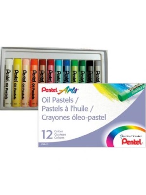 GIZ PASTEL OLEOSO 12 CORES - PENTEL
