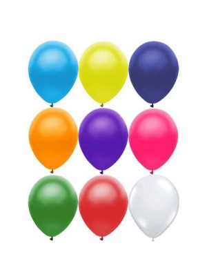 BALAO LISO 9.0 SORTIDO 50UN.