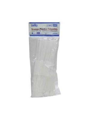 GRAMPO PLÁSTICO ESTENDIDO BRANCO - DELLO