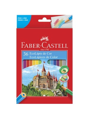 LÁPIS 36 CORES- FABER-CASTEL