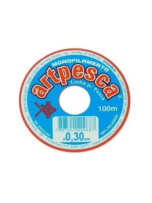 LINHA 0,3MM - 100M - ARTPESCA