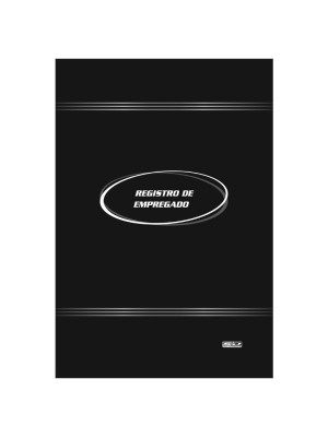 REGISTRO DE EMPREGADO - 50FLS - SÃO DOMINGOS