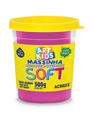 MASSINHA SOFT MARAVILHA- 500G- ACRILEX