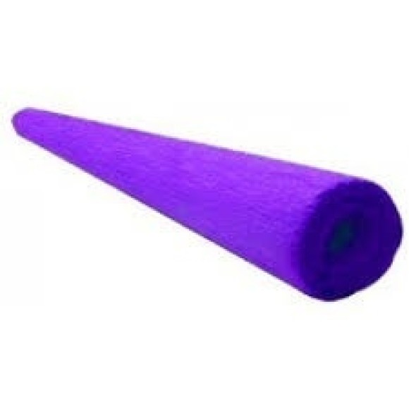 PAPEL CREPOM ROXO - 10UN