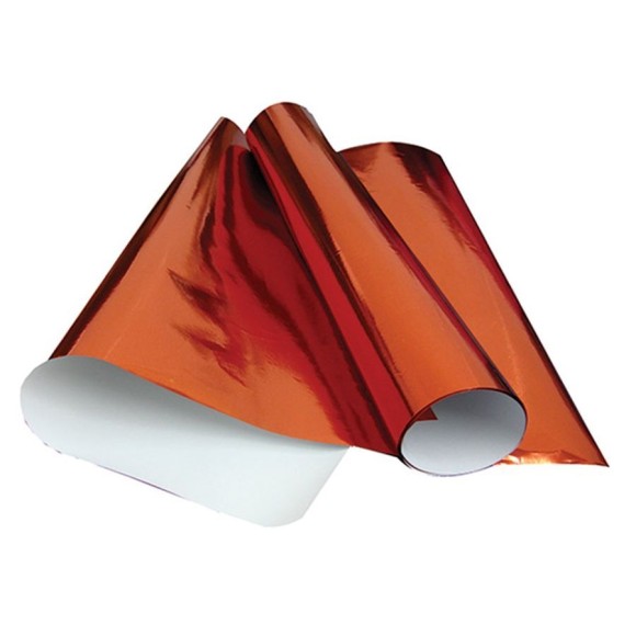 PAPEL LAMINADO VERMELHO