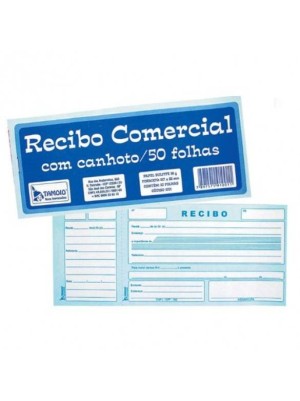 RECIBO COMERCIAL COM CANHOTO- TAMOIO