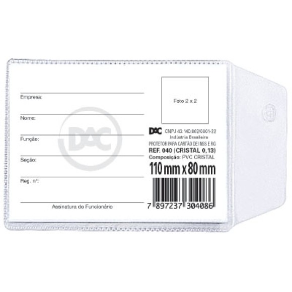 PROTETOR MULTIUSO - 100UN - DAC