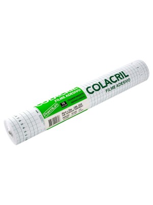 PLASTICO AUTOADESIVO TRANSP.70 MICRAS - COLACRIL