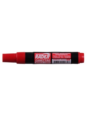 PINCEL PERMANENTE VERMELHO - RADEX
