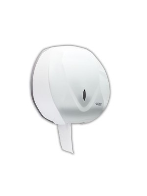 DISPENSER BRANCO PARA PAPEL HIGIÊNICO TIPO ROLÃO - PREMISSE