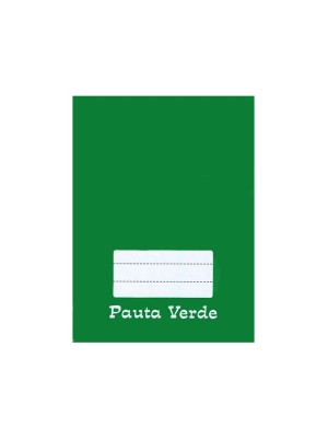 CADERNO PAUTA VERDE - 48FLS - TAMOIO