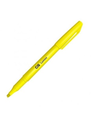 PINCEL MARCA TEXTO LUMINI AMARELO - CIS