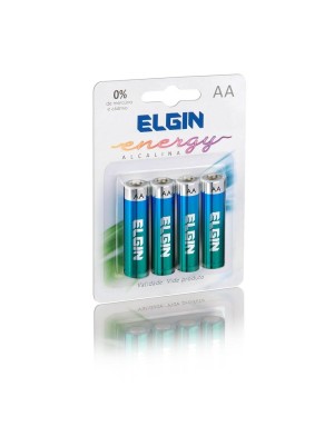 PILHA AA - 4UN - ELGIN