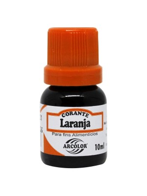 CORANTE LÍQUIDO LARANJA - 10ML - ARCOLOR