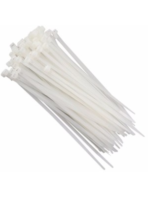 ABRAÇADEIRA BRANCA TRX 200MMx2,5MM - 100UN.