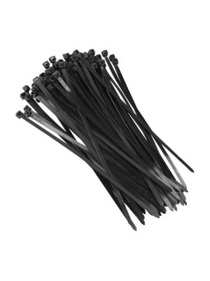 ABRAÇADEIRA PRETA TRX 200MMx2,5MM - 100UN.