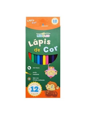 LÁPIS 12 CORES- LEO&LEO