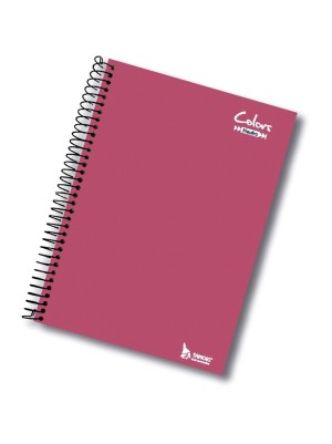 CADERNO NEUTRO VINHO - 96FLS - TAMOIO
