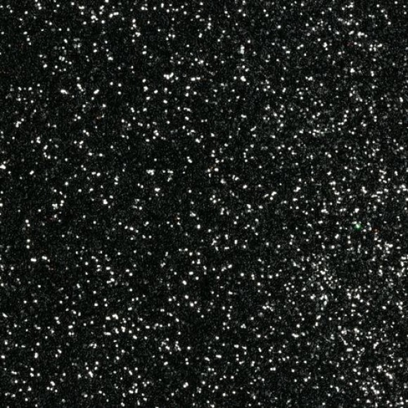 E.V.A. GLITTER PRETO - 5UN