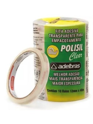 FITA ADESIVA - 12x40 - ADELBRAS