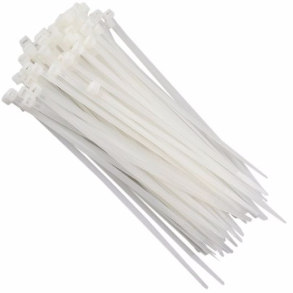 ABRAÇADEIRA BRANCA TRX 300MMx3,6MM - 100UN.
