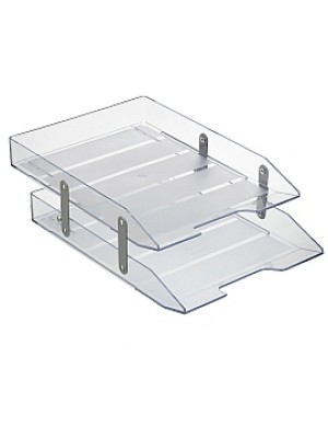 CAIXA DUPLA ARTICULÁVEL PARA CORRESPONDÊNCIA FUMÊ - ACRIMET