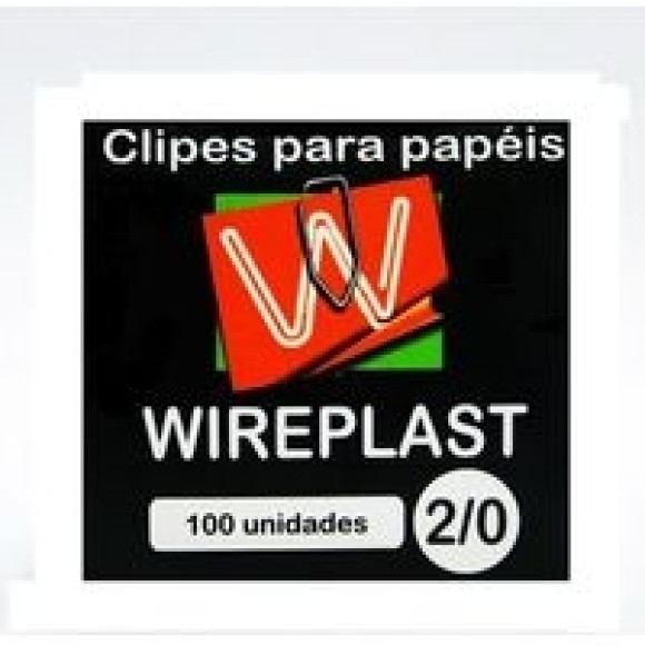 CLIPES GALVANIZADO 2/0 - 100UN - WIREPLAST