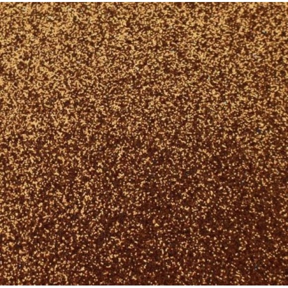 E.V.A. GLITTER MARROM - 5UN