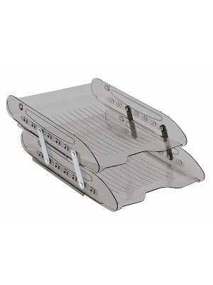 CAIXA DUPLA ARTICULÁVEL SUPER X PARA CORRESPONDÊNCIA FUMÊ - ACRIMET