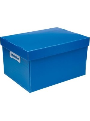 CAIXA ORGANIZADORA POLIONDA M 280X210X370 AZUL