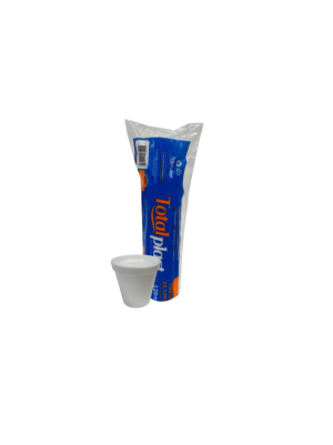 COPO TERMICO ISOPOR 120ML TOTALPLAST 50X20