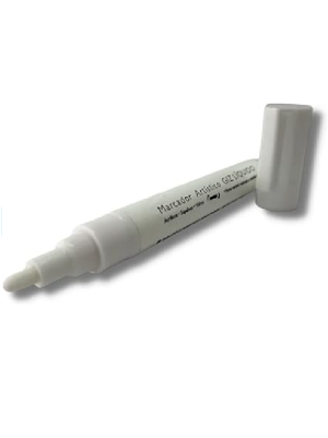 GIZ LIQUIDO REDONDO 6MM BRANCO GZ0617 - BRW