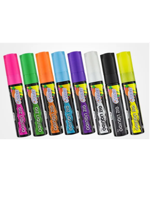 GIZ LIQUIDO CHANFRADA 15MM VERDE GZ1503 - BRW