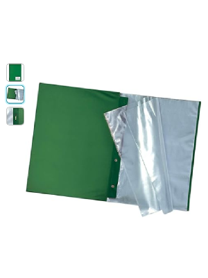 PASTA CAT.50 ENV.FINO COLCH.PVC 1090 VERDE DAC