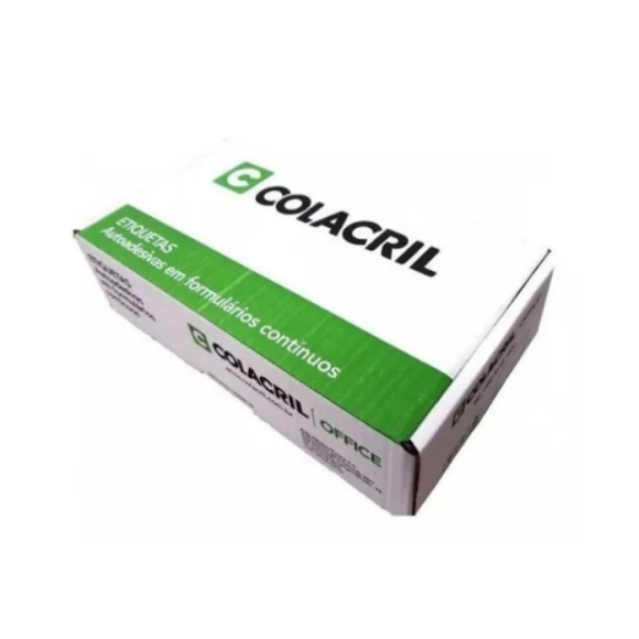 ETIQUETA MATRICIAL 89X36X2 COLACRIL CX.C/8000