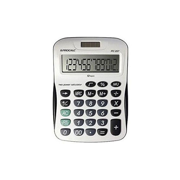 CALCULADORA 12 DÍGITOS PC257 - PROCALC
