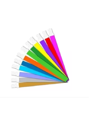 PULSEIRA IDENT. FIX BAND MARROM C/1000 (MIL)