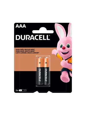 PILHA ALCALINA AAA 2UN DURACELL